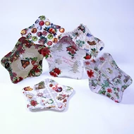 KARÁCSONYI TÁL MŰANYAG CSILLAG 32,0 CM  S41105