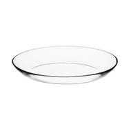 ÜVEG OVÁL TÁL 21 CM 10357  21,0 x 16,0 x 2,5 cm