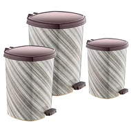 Ö-D044 PEDÁLOS KUKA SZETT 3 DB (6L+11L+20L)-X159 BARNA