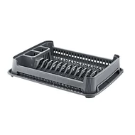 Ö-CZ012 LINE DEKOROS EDÉNYCSEPEGTETŐ TÁLCÁVAL X38 SZÜRKE