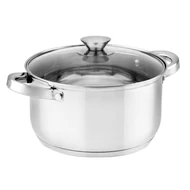 FAZÉK FEDŐVEL STILIO ROZSDAMENTESMENTES 5,5L  24CM