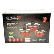 BM-7601 DIAMOND 6 RÉSZES EDÉNYKÉSZLET 2,2L+4L+6L