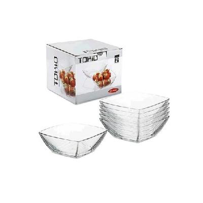 ÜVEG TÁL TOKIO 1 DB 16,0 x 16,0 x 5,0 cm 53066