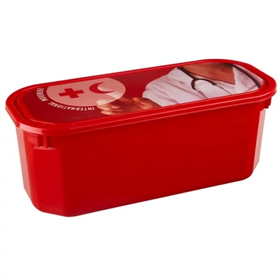 COZ 372-FAB MINTÁS TÁROLÓ DOBOZ 5 L