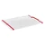 Ö-K040 CSÚSZÁSMENTES VÁGÓDESZKA FEHÉR-PIROS